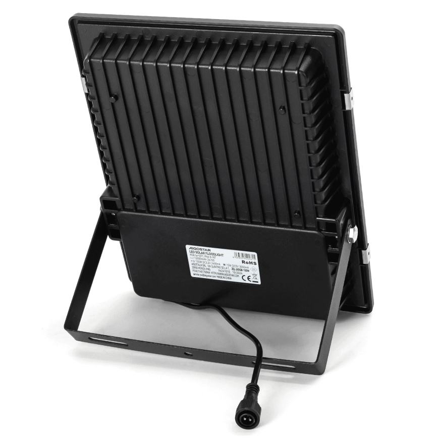 Aigostar - LED RGB Dimbar solcellsstrålkastare LED/150W/3,2V IP66 + fjärrkontroll