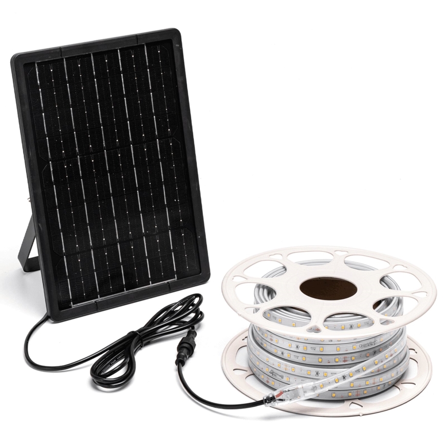 Aigostar - LED RGB Dimbar solcellsstrip LED/10W/3,2V 10 m IP65 + fjärrkontroll
