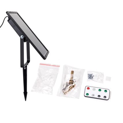 Aigostar - LED RGB Dimbar solcellsstrip LED/10W/3,2V 10 m IP65 + fjärrkontroll