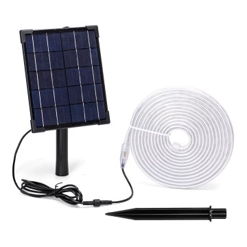 Aigostar - LED RGB Dimbar solcellsstrip LED/5W/3,2V 7 m IP65 + fjärrkontroll