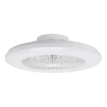 Aigostar - LED RGB Dimbar taklampa med fläkt MESH LED/40W/230V 2700-6500K vit + fjärrkontroll