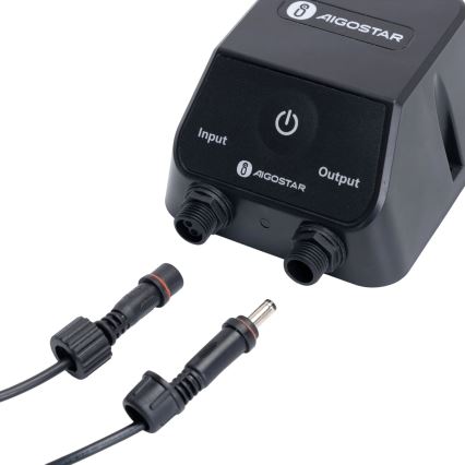 Aigostar - LED RGB dimmbar utomhuslampa MESH LED/35W/3,7V 4000mAh 2700-6500K IP65 Ø 30 cm