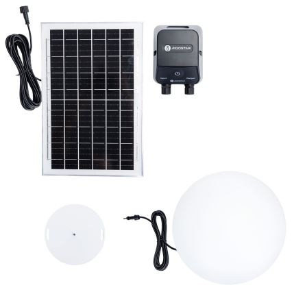 Aigostar - LED RGB dimbar utomhuslampa MESH LED/35W/3,7V 4000mAh 2700–6500K IP65 Ø 50 cm