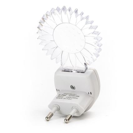 Aigostar - LED RGB Nattlampa med sensor LED/0,5W/230V sun