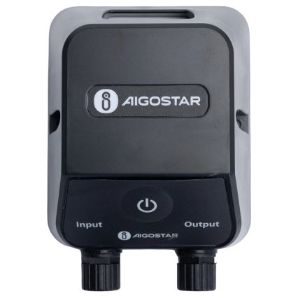 Aigostar - LED RGB Dimbar  solcellsljuskrona MESH LED/5W/3,7V 8000 mAh 2700K-6500K IP65 diameter 30 cm