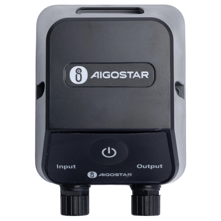 Aigostar - LED RGB Dimbar  solcellsljuskrona MESH LED/5W/3,7V 8000 mAh 2700K-6500K IP65 diameter 30 cm