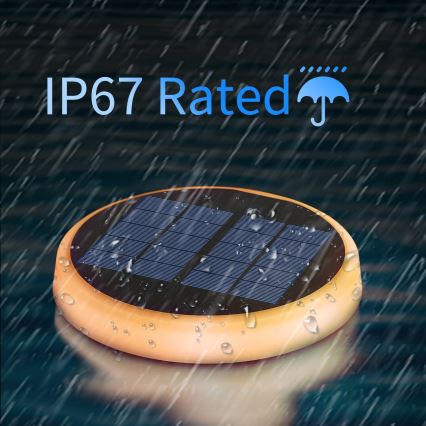 Aigostar - LED RGB solcellsbelysning LED/0,6W/3,7V IP65