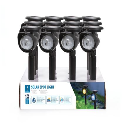 Aigostar - LED RGB solcellslampa LED/400mAh IP44