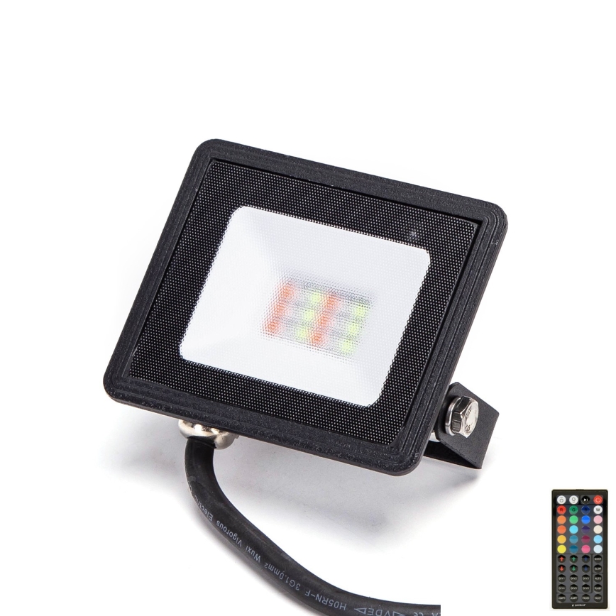 Aigostar - LED RGB strålkastare LED/10W/230V IP65 + fjärrkontroll