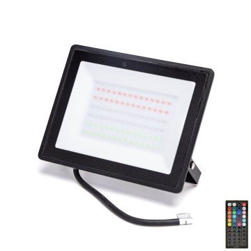 Aigostar - LED RGB strålkastare LED/50W/230V IP65 + fjärrkontroll