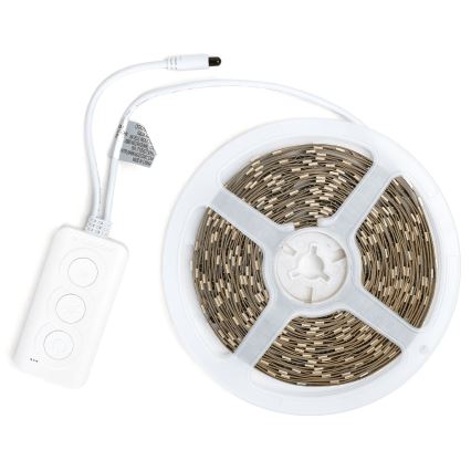 Aigostar - Dimbar LED RGBIC-remsa 10 m LED/24W/24V + fjärrkontroll och Wi‑Fi