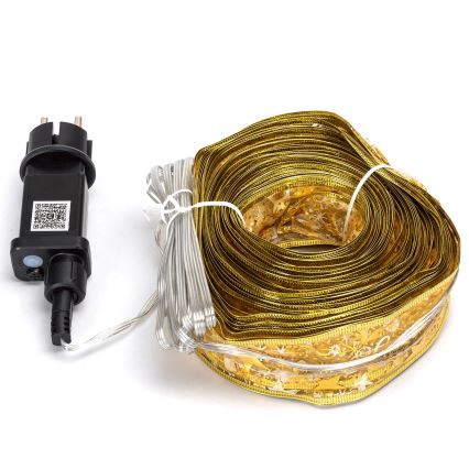 Aigostar - LED RGBICW Utomhus julslinga 100 LED 10 m IP44 + fjärrkontroll