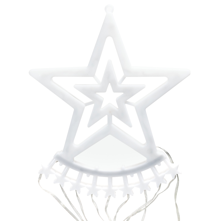 Aigostar - LED RGBICW Utomhus julbelysning 250xLED/230V 2,5m IP44 + fjärrkontroll