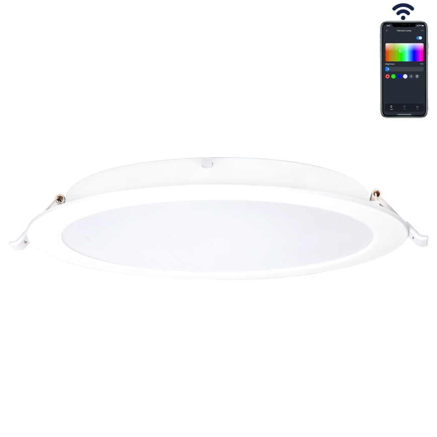 Aigostar - LED RGBW Ljusreglerad hängande badrumslampa MESH Smart LED/18W/230V 2700-6500K IP44
