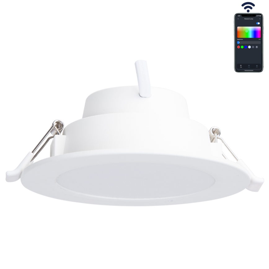 Aigostar - LED RGBW Ljusreglerad hängande badrumslampa MESH Smart LED/9W/230V 2700-6500K IP44
