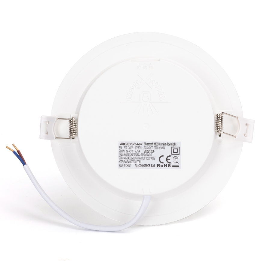 Aigostar - LED RGBW Ljusreglerad hängande badrumslampa MESH Smart LED/9W/230V 2700-6500K IP44