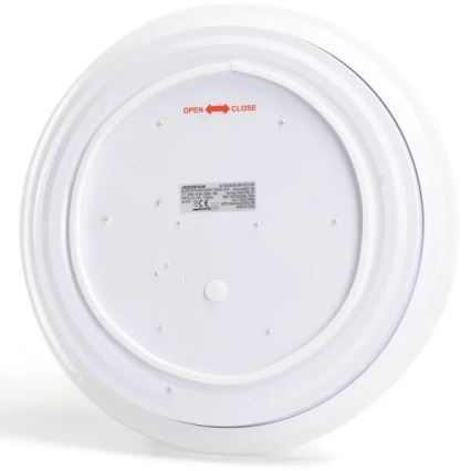 Aigostar - LED RGBW Ljusreglerad vägglampa för badrum MESH Smart LED/18W/230V 3000-6500K IP44 + fjärrkontroll