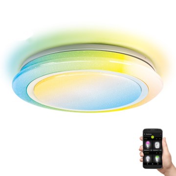 Aigostar - LED RGBW Dimbar badrumsbelysning LED/39W/230V 50 cm Wi-Fi IP44
