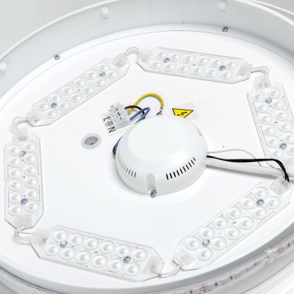 Aigostar - LED RGBW Dimbar badrumsbelysning LED/39W/230V 50 cm Wi-Fi IP44