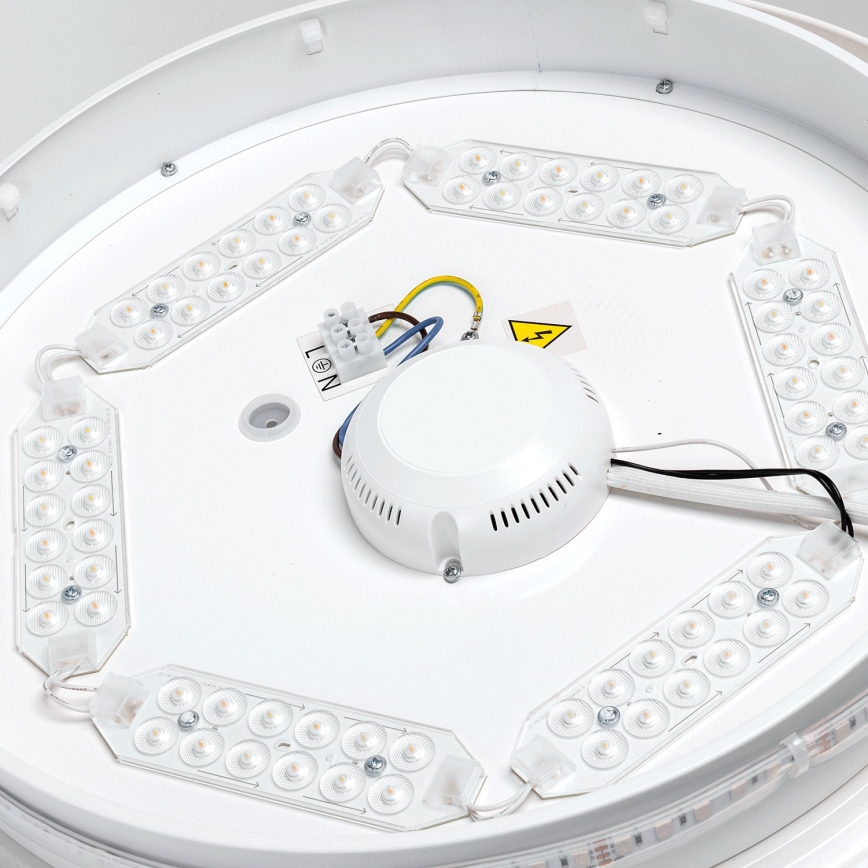 Aigostar - LED RGBW Dimbar badrumsbelysning LED/39W/230V 50 cm Wi-Fi IP44