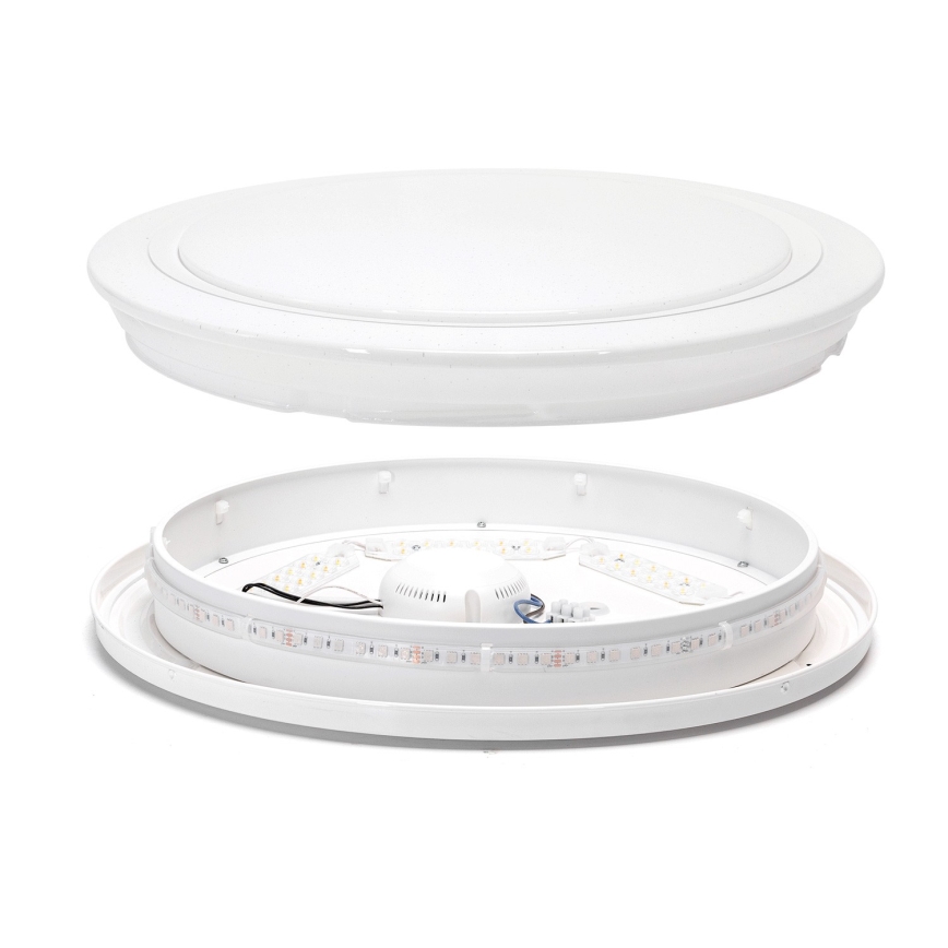 Aigostar - LED RGBW Dimbar badrumsbelysning LED/39W/230V 50 cm Wi-Fi IP44