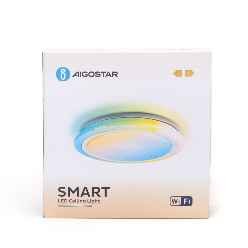 Aigostar - LED RGBW Dimbar badrumsbelysning LED/39W/230V 50 cm Wi-Fi IP44