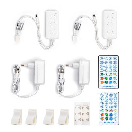 Aigostar - LED RGBW dimbar remsa LED/18W/12V 2x5 m Wi-Fi