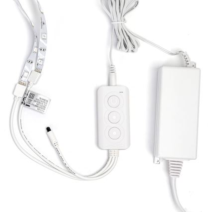 Aigostar - LED RGBW dimbar remsa LED/48W/12V 2x7,5 m Wi-Fi