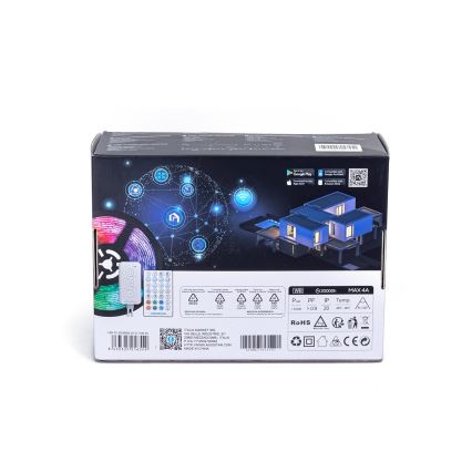 Aigostar - LED RGBW dimbar remsa LED/48W/12V 2x7,5 m Wi-Fi