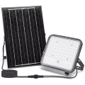 Aigostar - LED RGBW Dimbar solcellsstrålkastare LED/100W/3,4V IP66 + fjärrkontroll