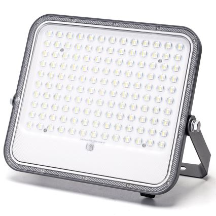 Aigostar - LED RGBW Dimbar solcellsstrålkastare LED/200W/3,4V IP66 + fjärrkontroll