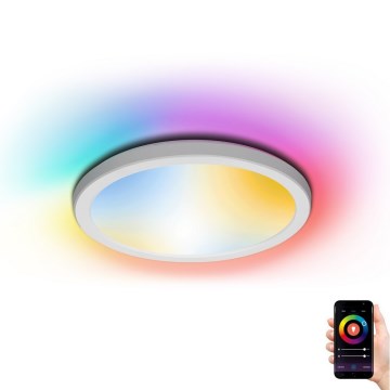 Aigostar - LED RGBW Dimbar taklampa LED/19W/230V 2700-6500K Wi-Fi