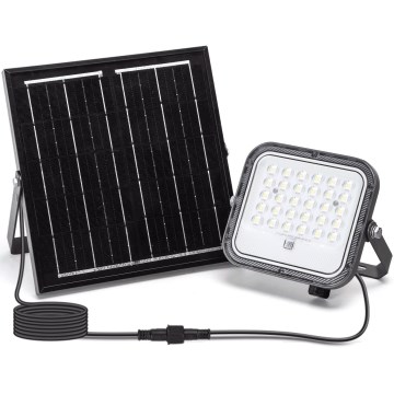 Aigostar - LED RGBW Dimbart solcellsspotlight LED/50W/3,4V IP66 4000 mAh + fjärrkontroll