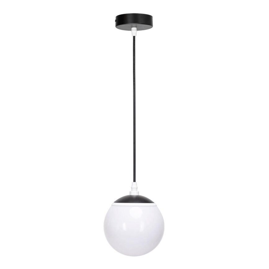 Aigostar - LED RGBW Ljusreglerad ljuskrona på textilsladd MESH LED/8W/230V 2700-6500K vit + fjärrkontroll