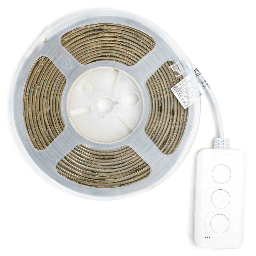 Aigostar - LED RGBW dimbar remsa 5m MESH Smart LED/24W/230V 2700-6500K + fjärrkontroll