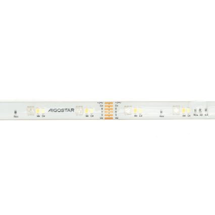 Aigostar - LED RGBW dimbar remsa 5m MESH Smart LED/24W/230V 2700-6500K + fjärrkontroll