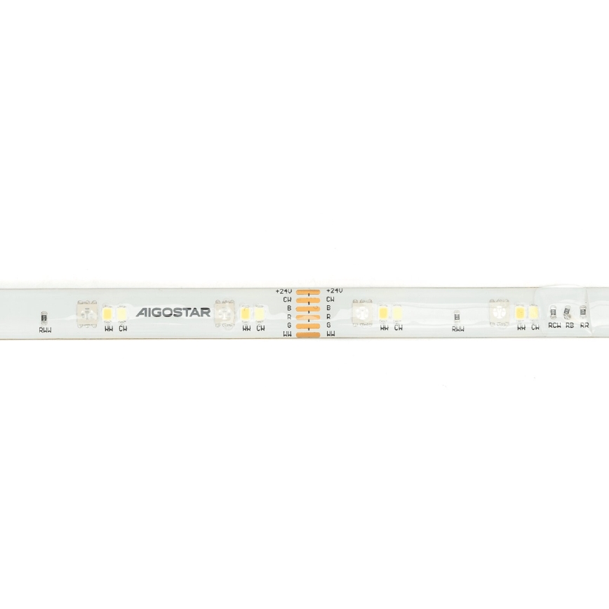 Aigostar - LED RGBW dimbar remsa 5m MESH Smart LED/24W/230V 2700-6500K + fjärrkontroll