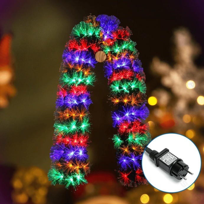 Aigostar - LED RGBY utomhus julbelysning 112xLED/3,6W/230V 2m IP44