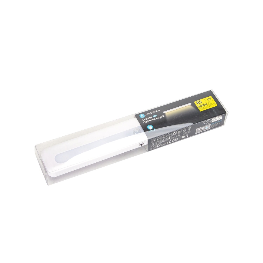 Aigostar - LED Skåpbelysning med rörelsedetektor LED/1,5W/3xAA 3000K