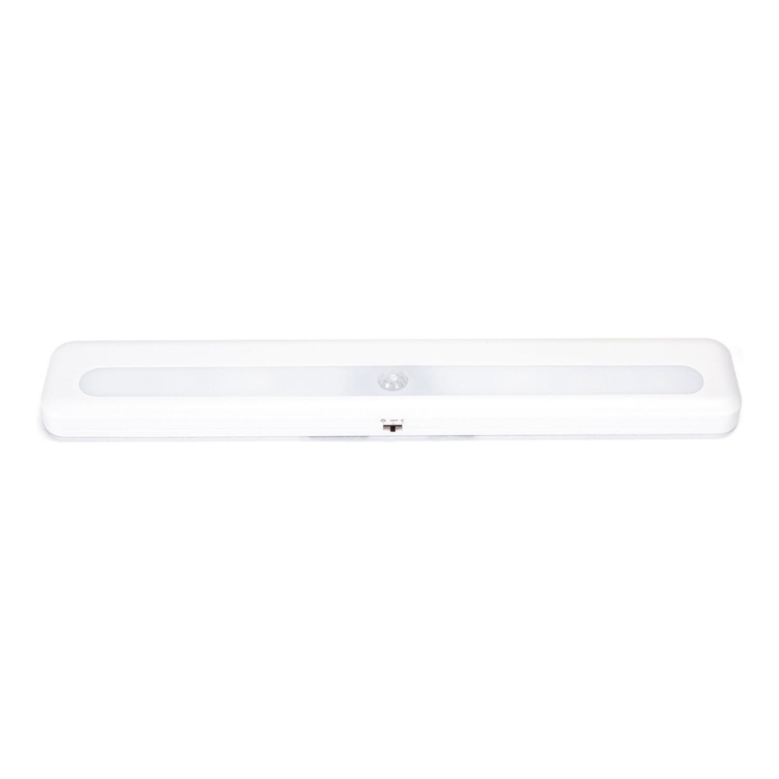Aigostar - LED Skåpbelysning med rörelsedetektor LED/1,5W/3xAA 6500K