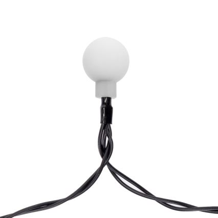 Aigostar - LED Solar Dekorativ slinga 50xLED/8 funktioner 12m IP65 Flerfärgad