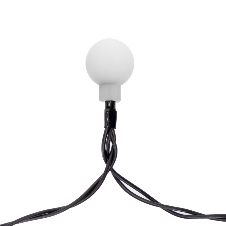 Aigostar - LED Solar Dekorativ slinga 50xLED/8 funktioner 12m IP65 Flerfärgad
