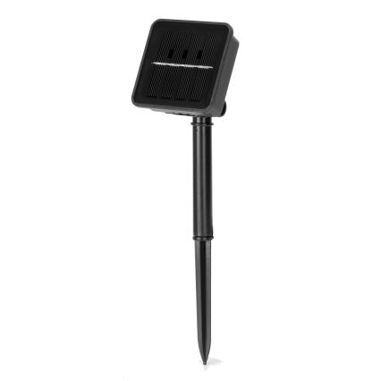 Aigostar - LED Solar Dekorativ slinga 50xLED/8 funktioner 12m IP65 varm vit