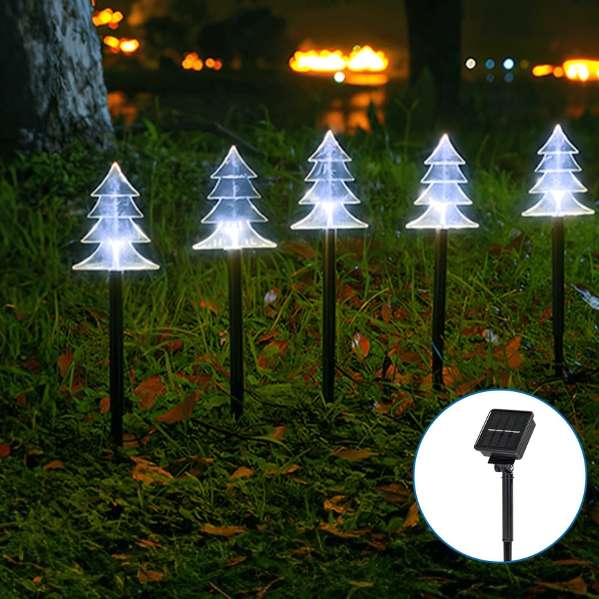 Aigostar - LED Solar Jul belysning LED/0,054W/1,2V 1m IP65 kall vit
