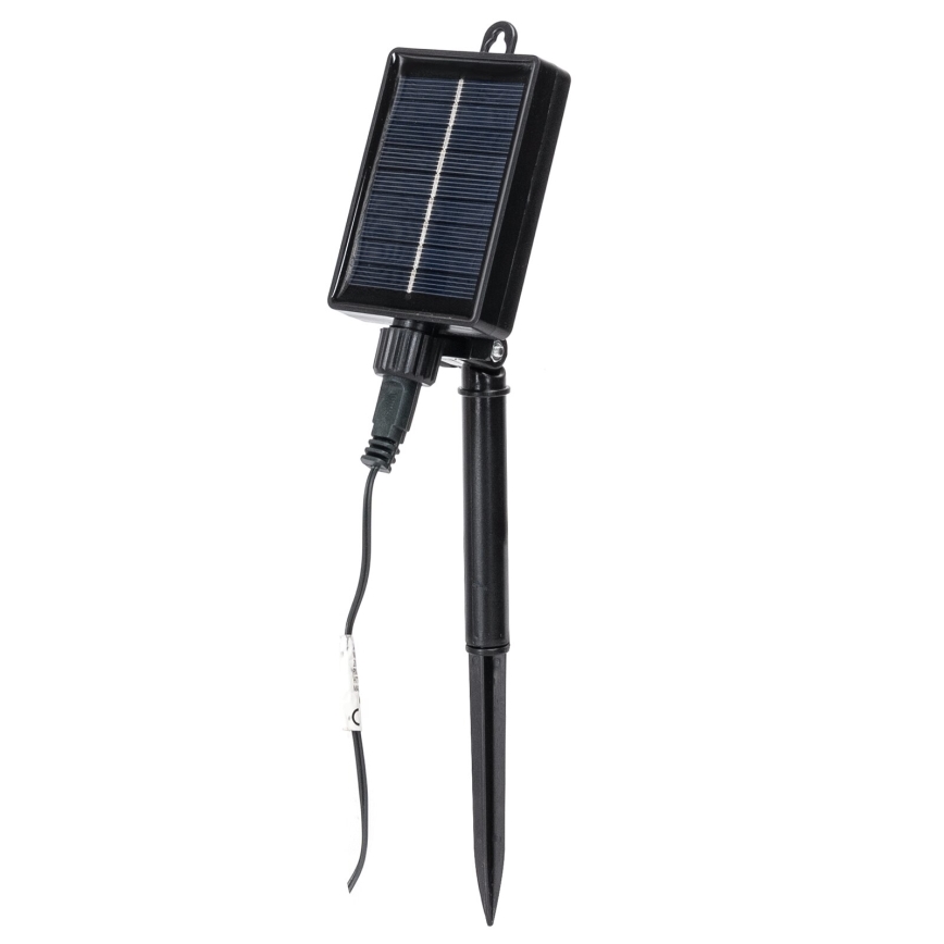 Aigostar - LED Solar Julkedja 10xLED/8 funktioner 6,5m IP65 Flerfärgad