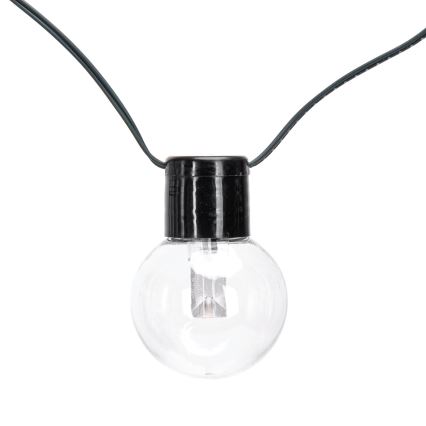 Aigostar - LED Solar Julkedja 20xLED/8 funktioner 11,5m IP65 Flerfärgad