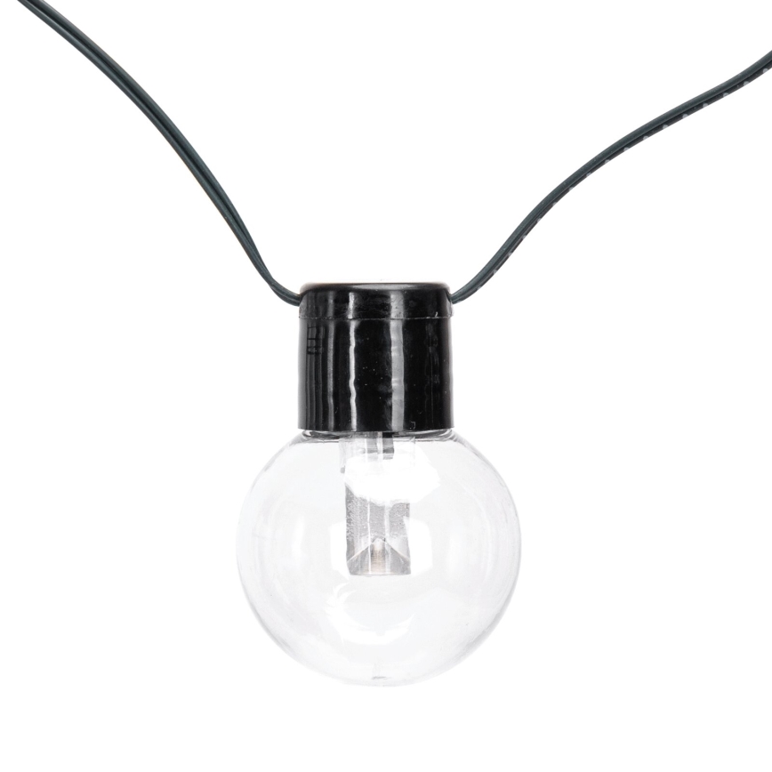 Aigostar - LED Solar Julkedja 20xLED/8 funktioner 11,5m IP65 Flerfärgad