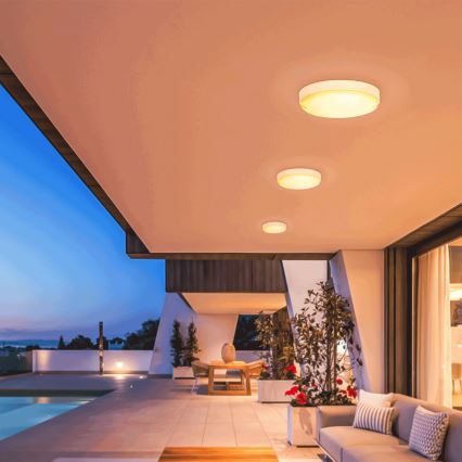 Aigostar - LED Ljusreglerad solcell tak belysning LED/3,2V 3000K/4000K/6500K IP65 + fjärrkontroll