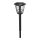 Aigostar - LED Solarlampa LED/0,06W/2V 100 mAh 33,8 cm 6500K IP44 svart