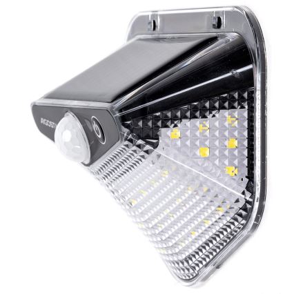 Aigostar - LED-solarlampa med sensor LED/3,7V 6500K 500 mAh IP65 svart